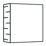 Storm Over La Piedra Lumbre Wood Print